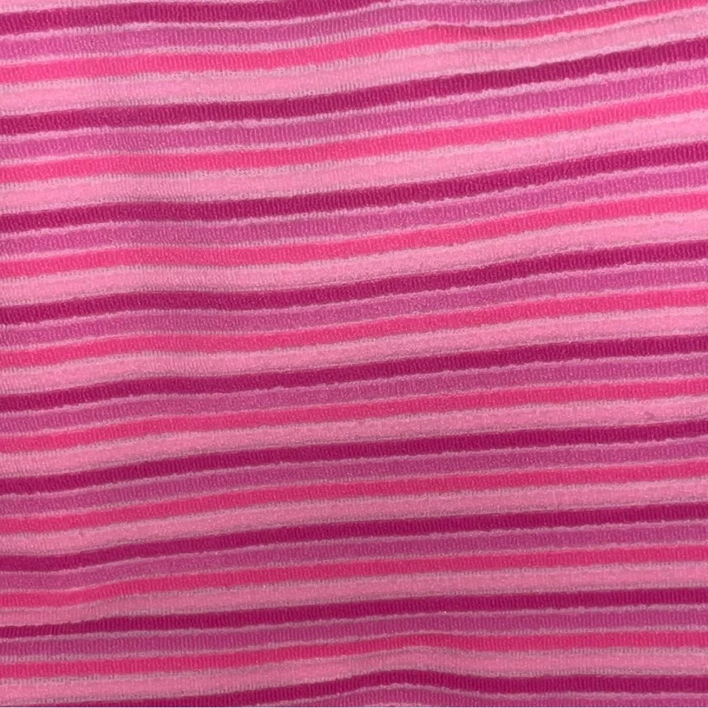 Pink and White Striped Halter Dress - Picture 4 of 4